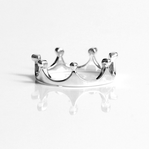 Crown Ring Silver