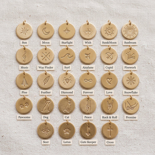 Personalized Mini Icon Necklace