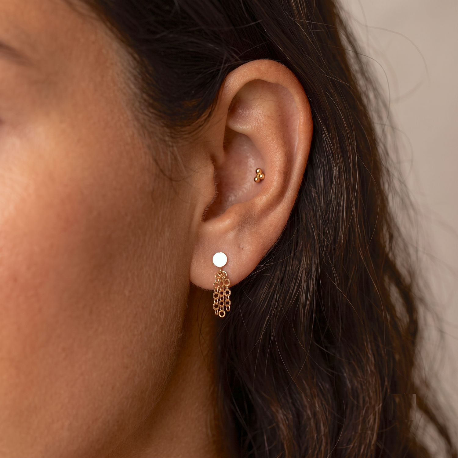 Little Tassel Drop Earrings