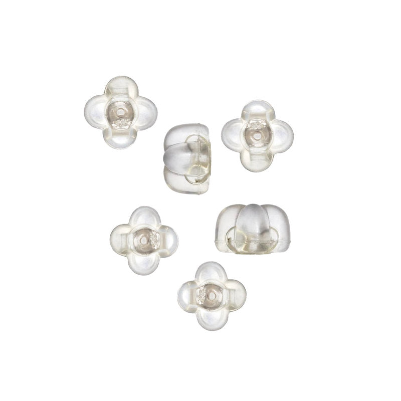 Four Leaf Clover Silicone Earring Back