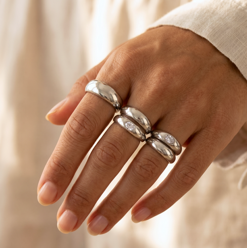 Dome Ring Silver