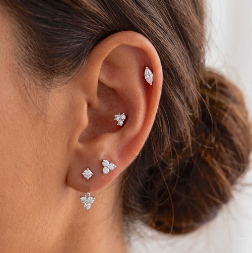 Marquise Internal Threaded Micro Labret