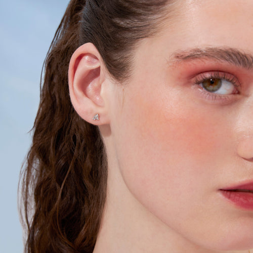 Color:White Gold
Option:Single
Option:Pair