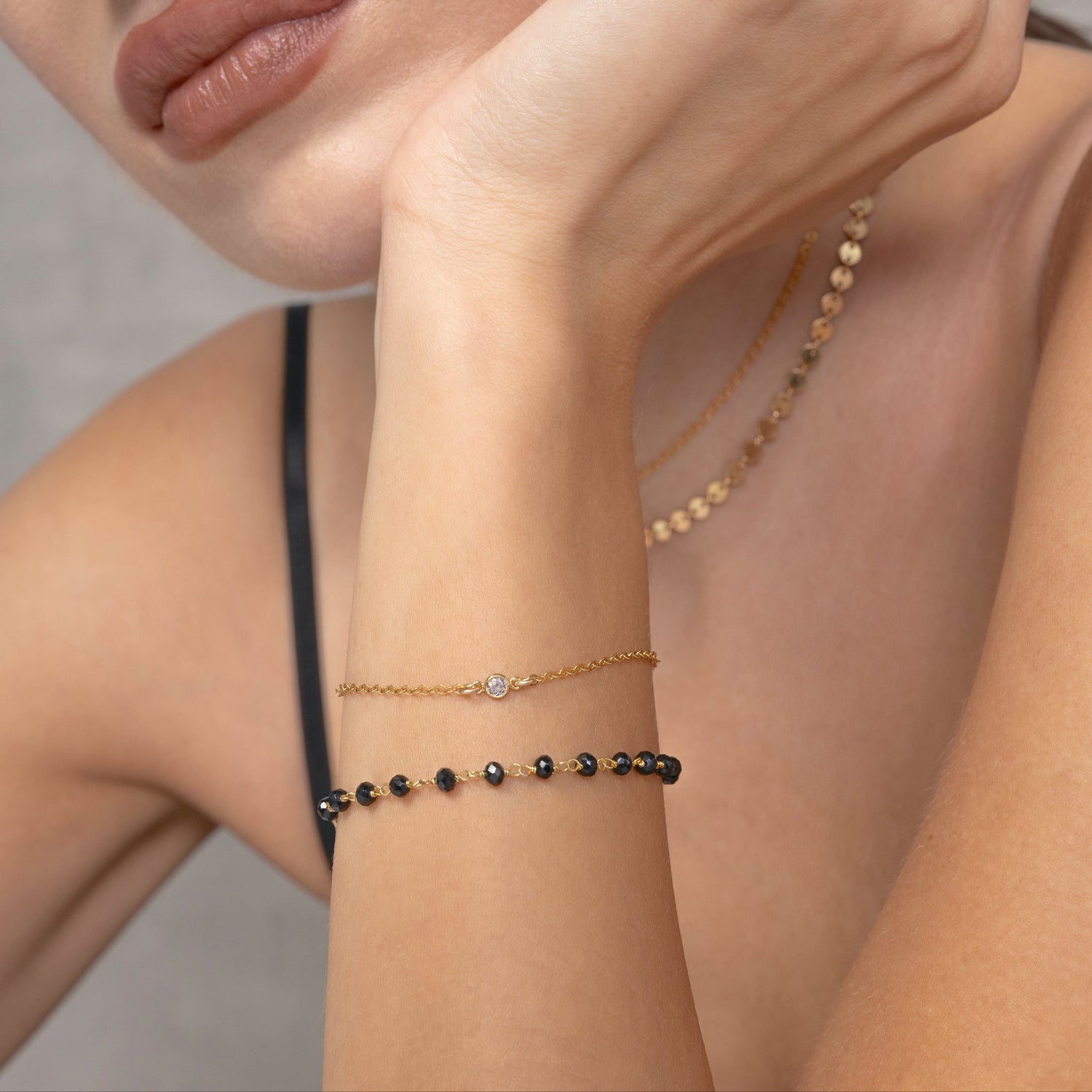 Sparkly Bezel Bracelet