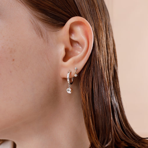 Ball Chic Hoop Earrings