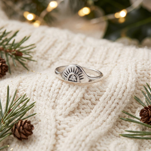 Sunrise Ring Silver