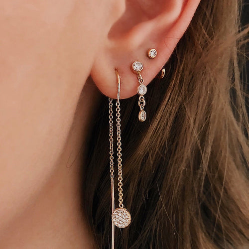 Dazzling Full Circle Ear Threader