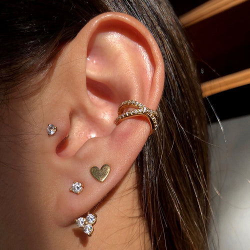 Sparkly Trio Ear Jacket