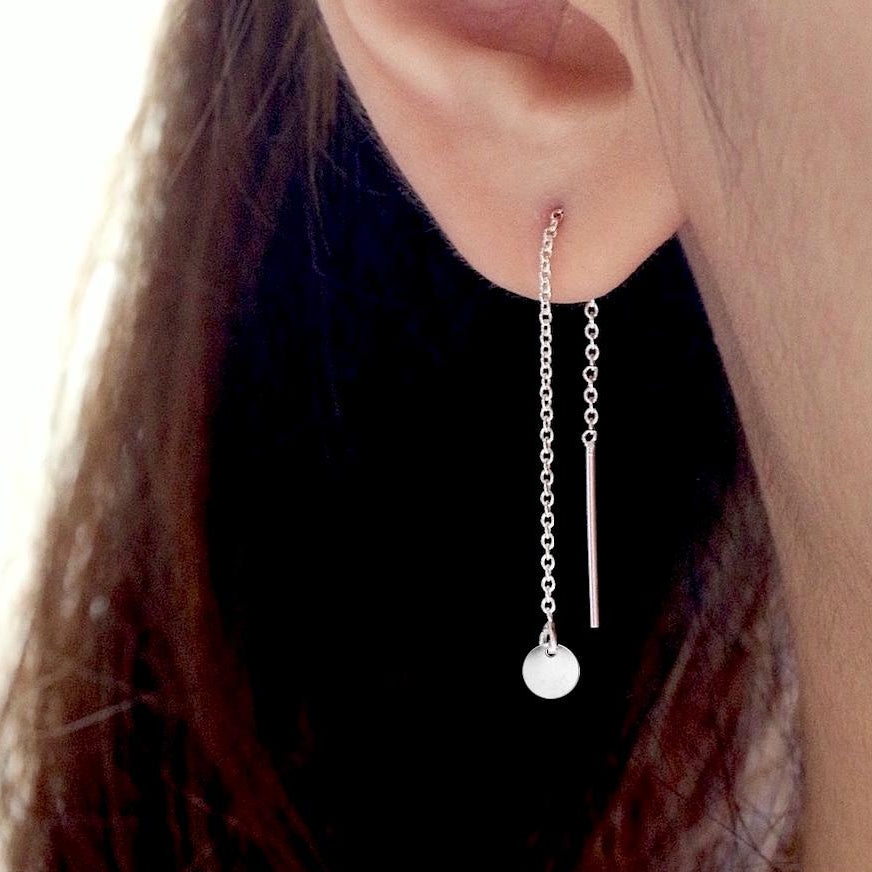 Itty Bitty Disc Ear Threader