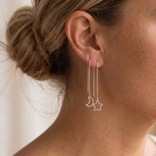 Celestial Threader Earrings