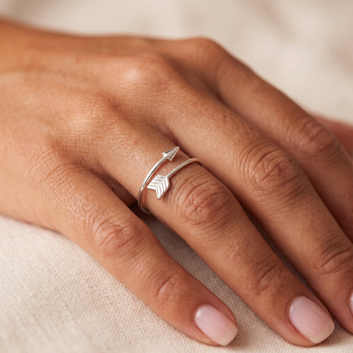 Open Arrow Ring