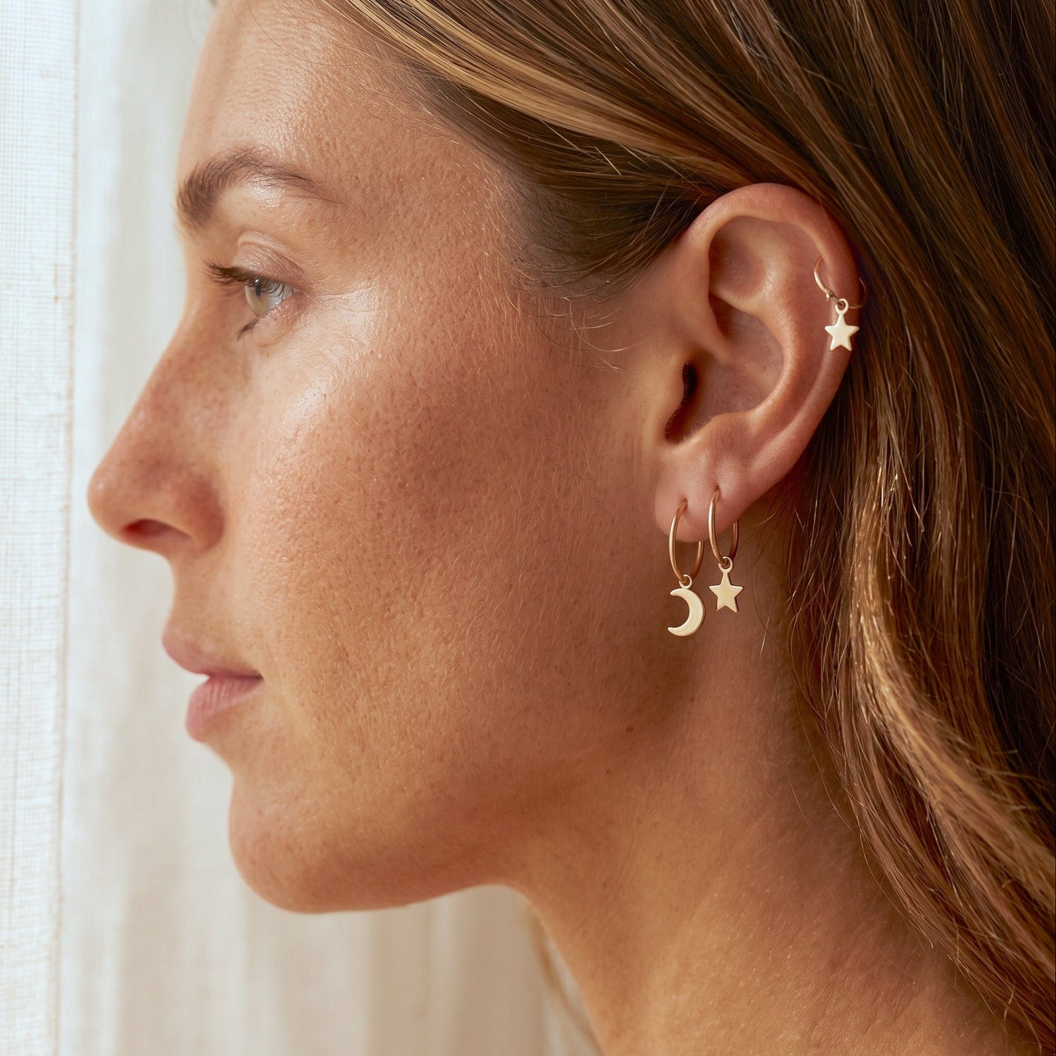 Twilight Hoop Earrings