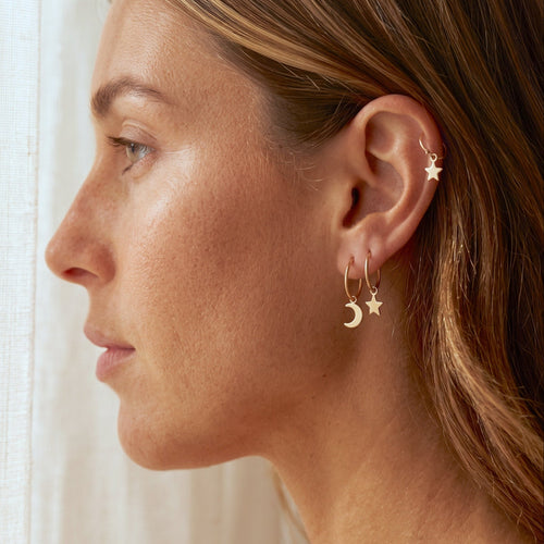 Twilight Hoop Earrings