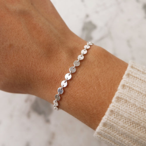 Coin Disc Bracelet