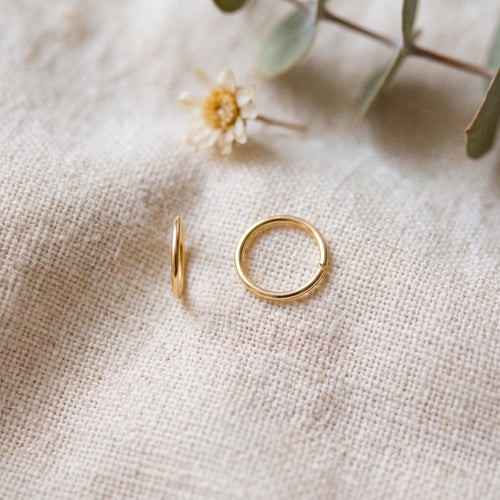 Mini Hugging Hoop Earrings (Pair)