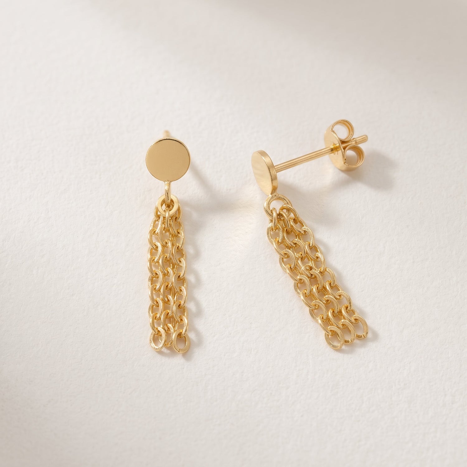 Little Tassel Drop Earrings