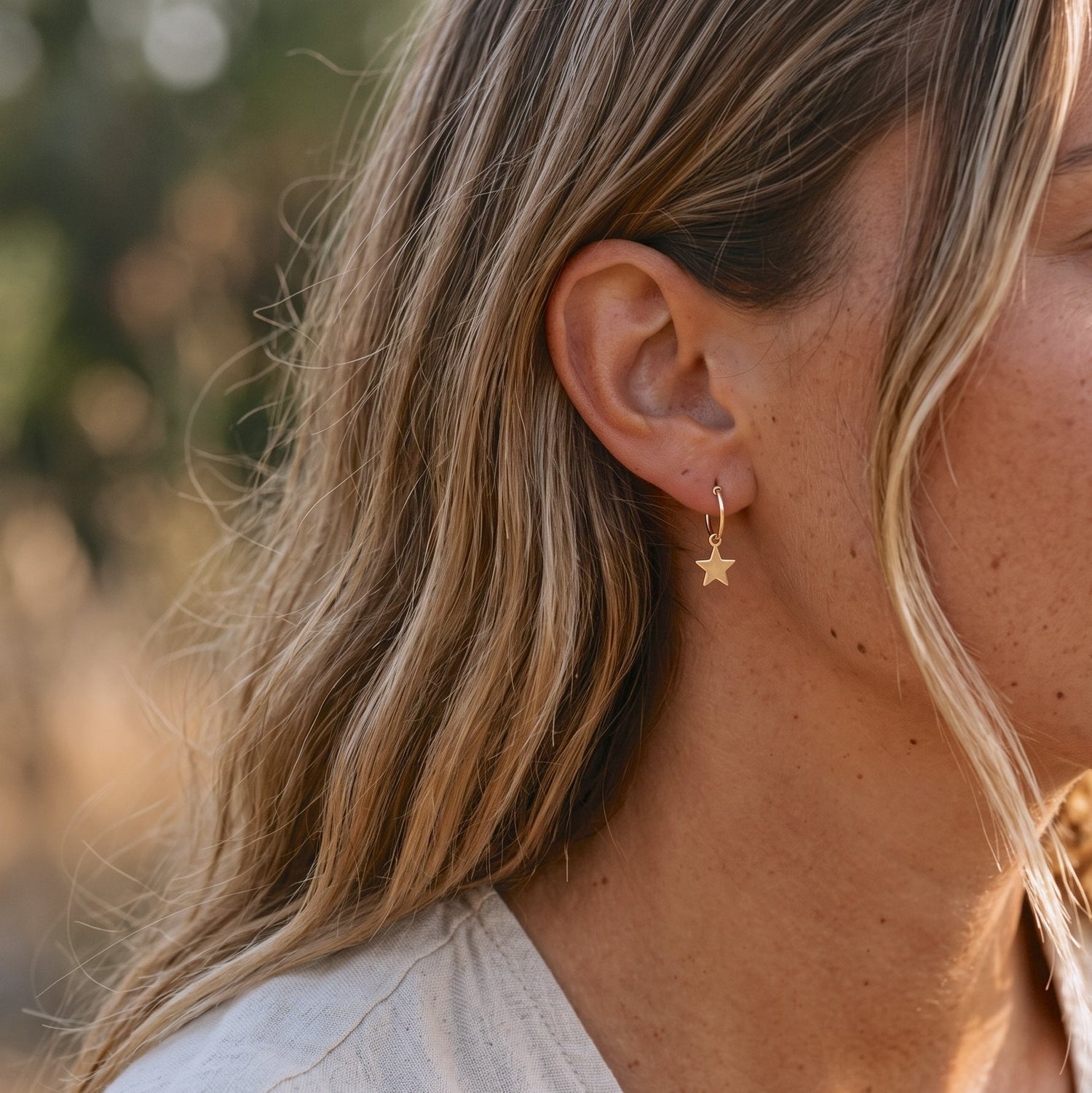 Twilight Hoop Earrings