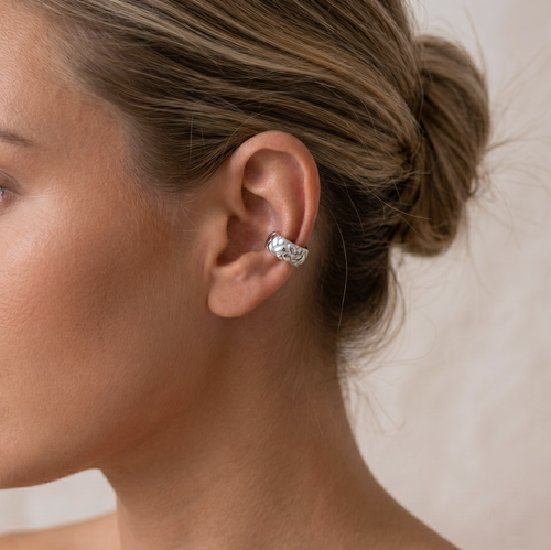 Weave Textured Ear Cuff
