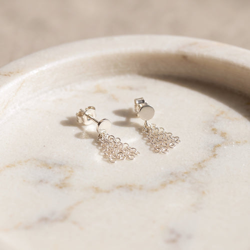 Little Tassel Drop Earrings