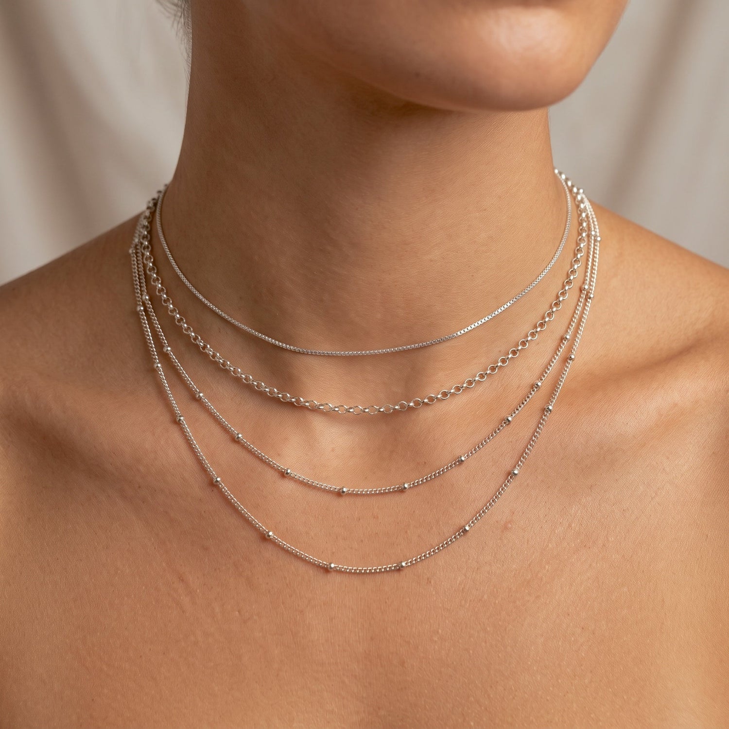 Dainty Rolo Chain Choker
