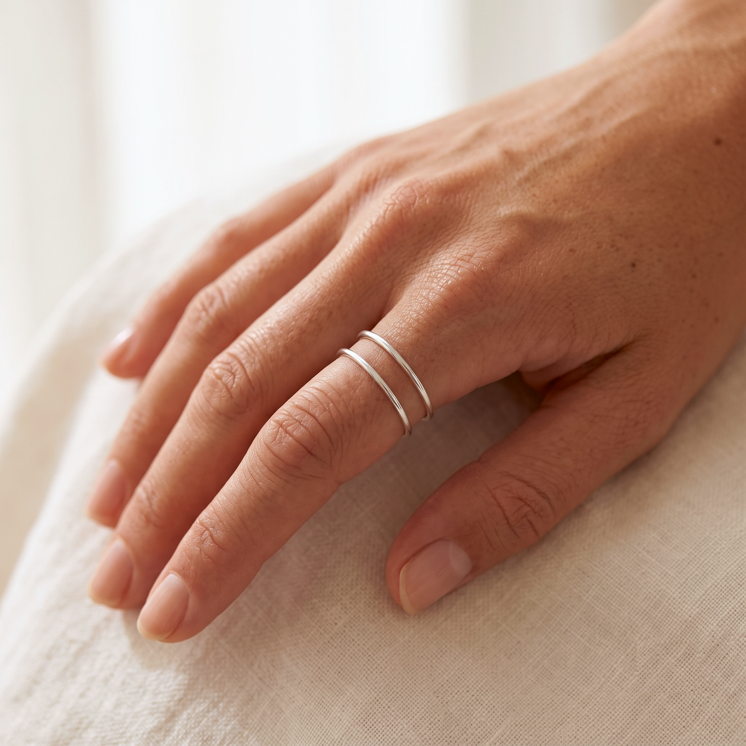 Dreamy Double Band Ring