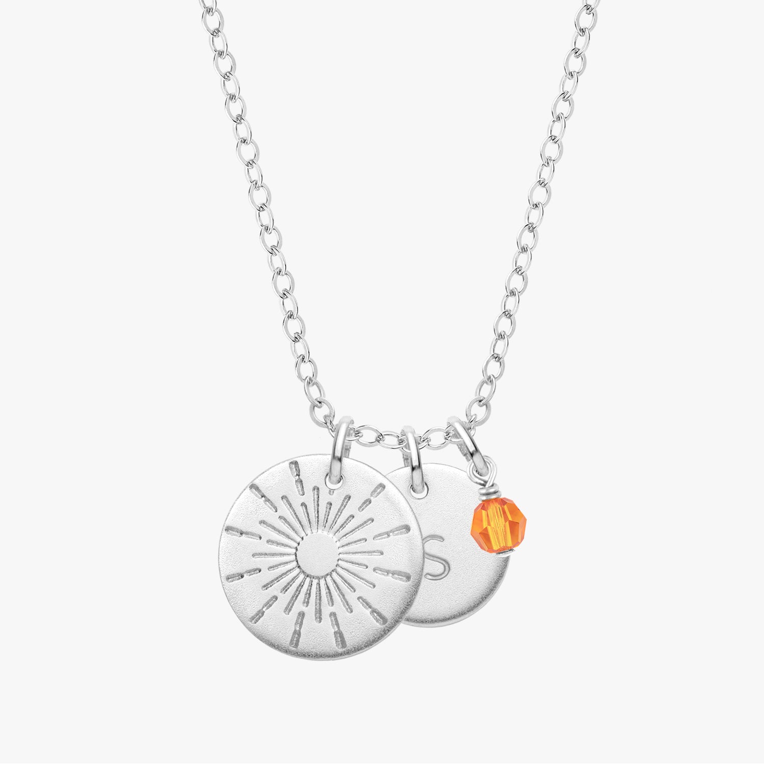 Personalized Sky Radiance Necklace