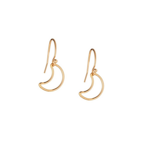 Luna Moon Drop Earrings