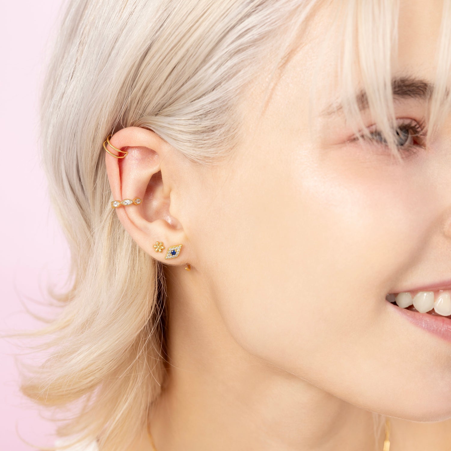 Marquise Shine Ear Cuff