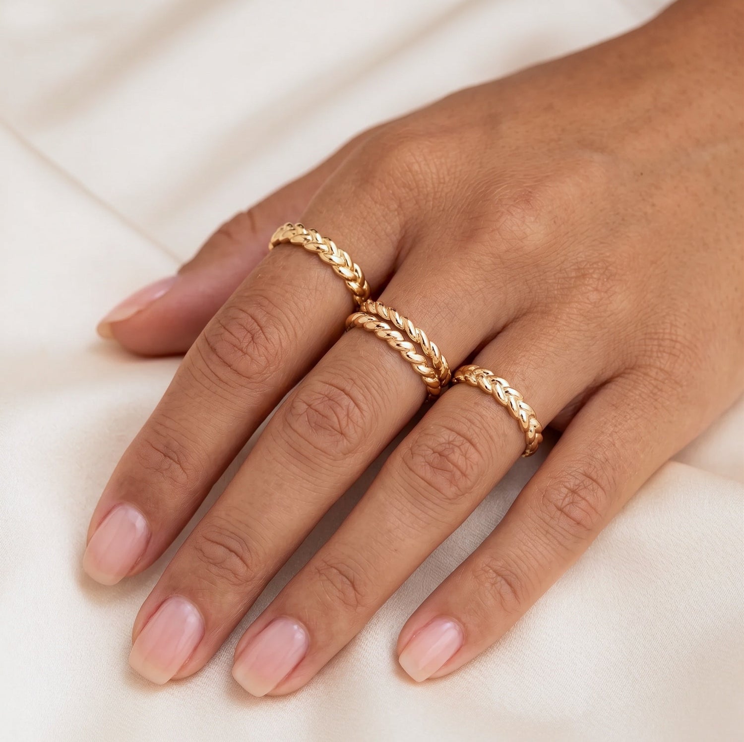 Braided Gold Ring