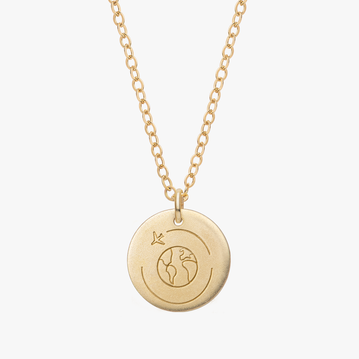 Personalized Travel Necklace