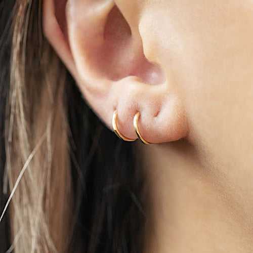 Baby Seamless Huggie Earrings