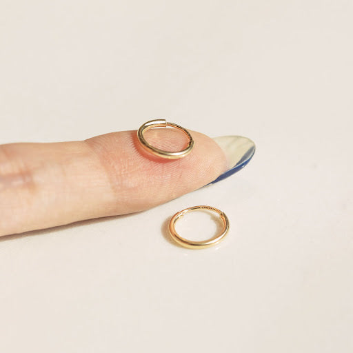 Baby Seamless Huggie Earrings