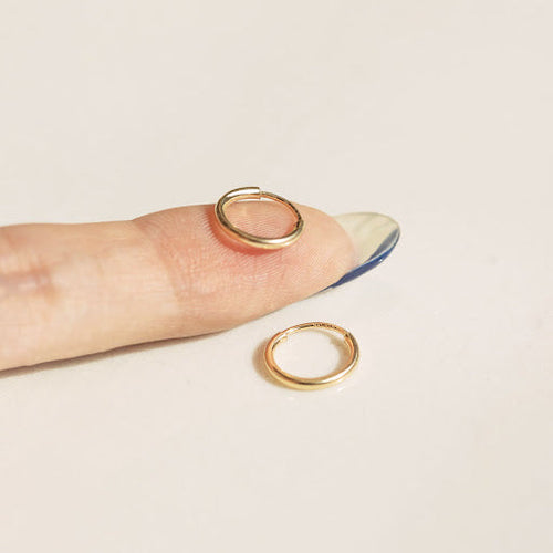 Baby Seamless Huggie Earrings