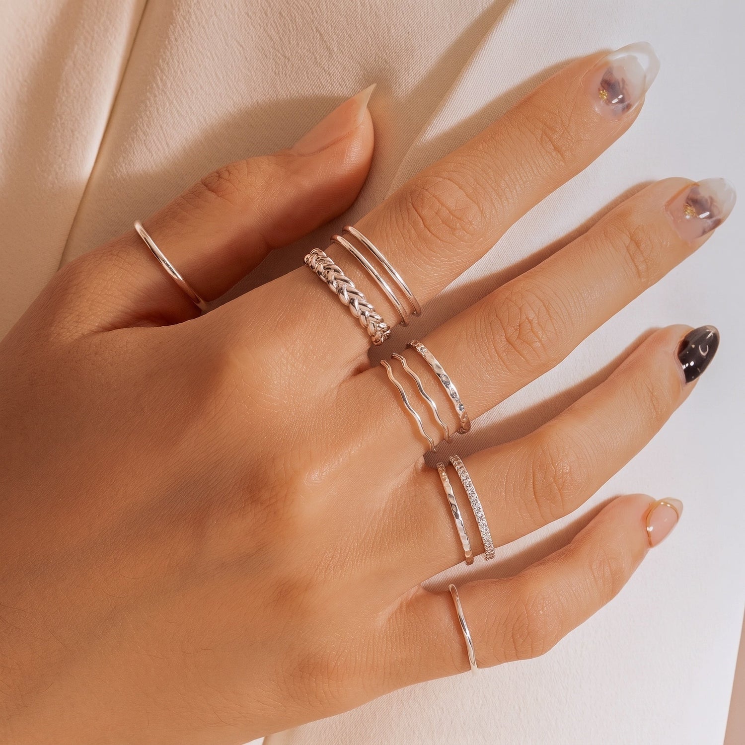 Braided Silver Ring