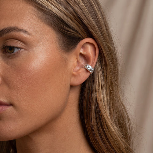 Weave Textured Ear Cuff
