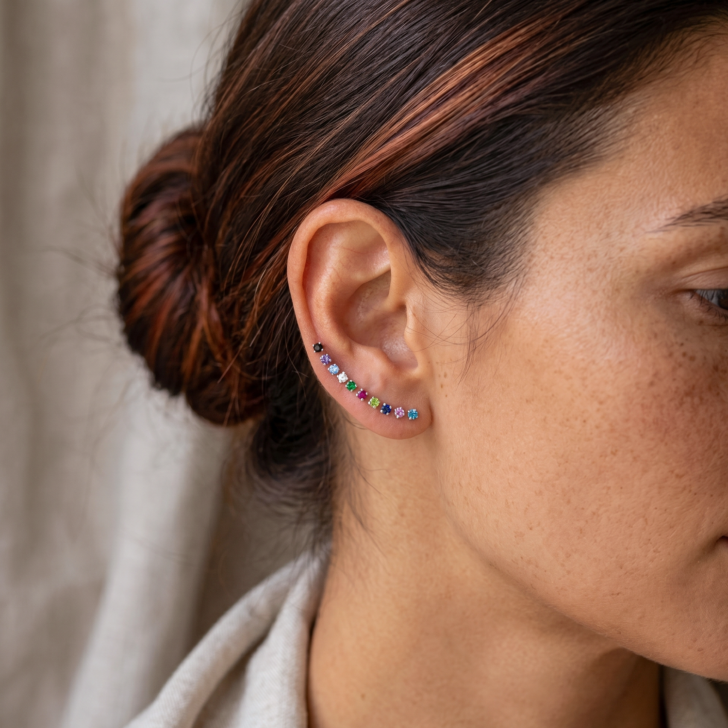 Little Birthstones Stud Earrings