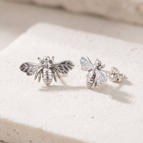 Luxe Bee Stud Earrings