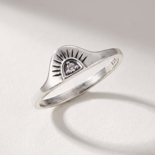 Sunrise Ring Silver