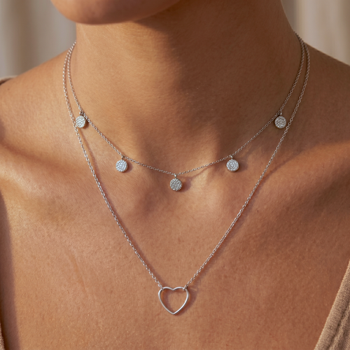 Dazzling Coin Shaker Choker