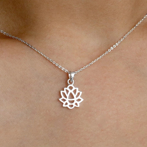 Zen Lotus Necklace
